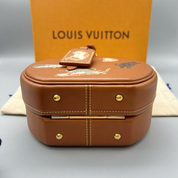 Louis Vuitton Catogram Bag Boite Chapeau Hat Box Cat Grace Coddington LV Ltd Ed. - Picture 3 of 16